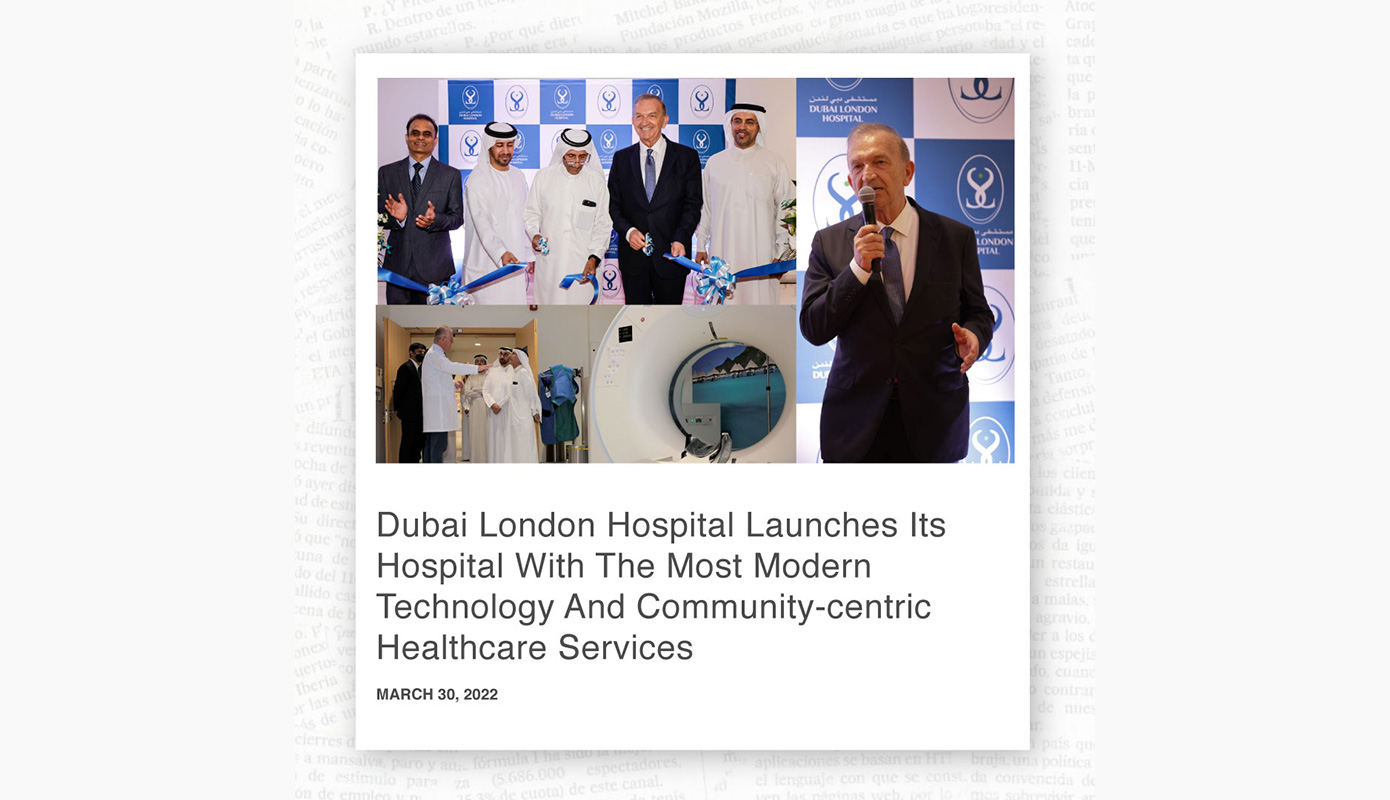 يفتتح مستشفى دبي لندن أبوابه مع أحدث خدمات الرعاية الصحية