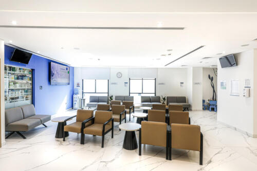 Waiting area from hospitals in uae