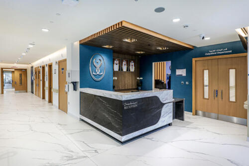 Dubai london hospital in dubai reception picture